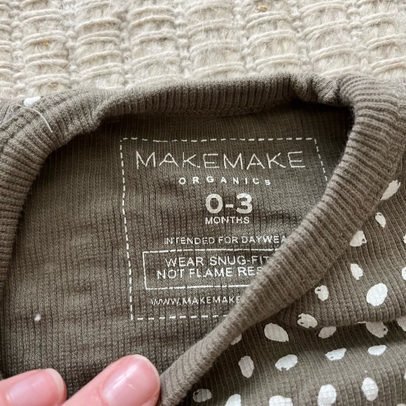 MakeMake Organics Onesie - Picture 3 of 3